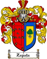 Product picture Zapata Family Crest  Zapata Coat of Arms